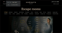 Desktop Screenshot of komnataquest.com